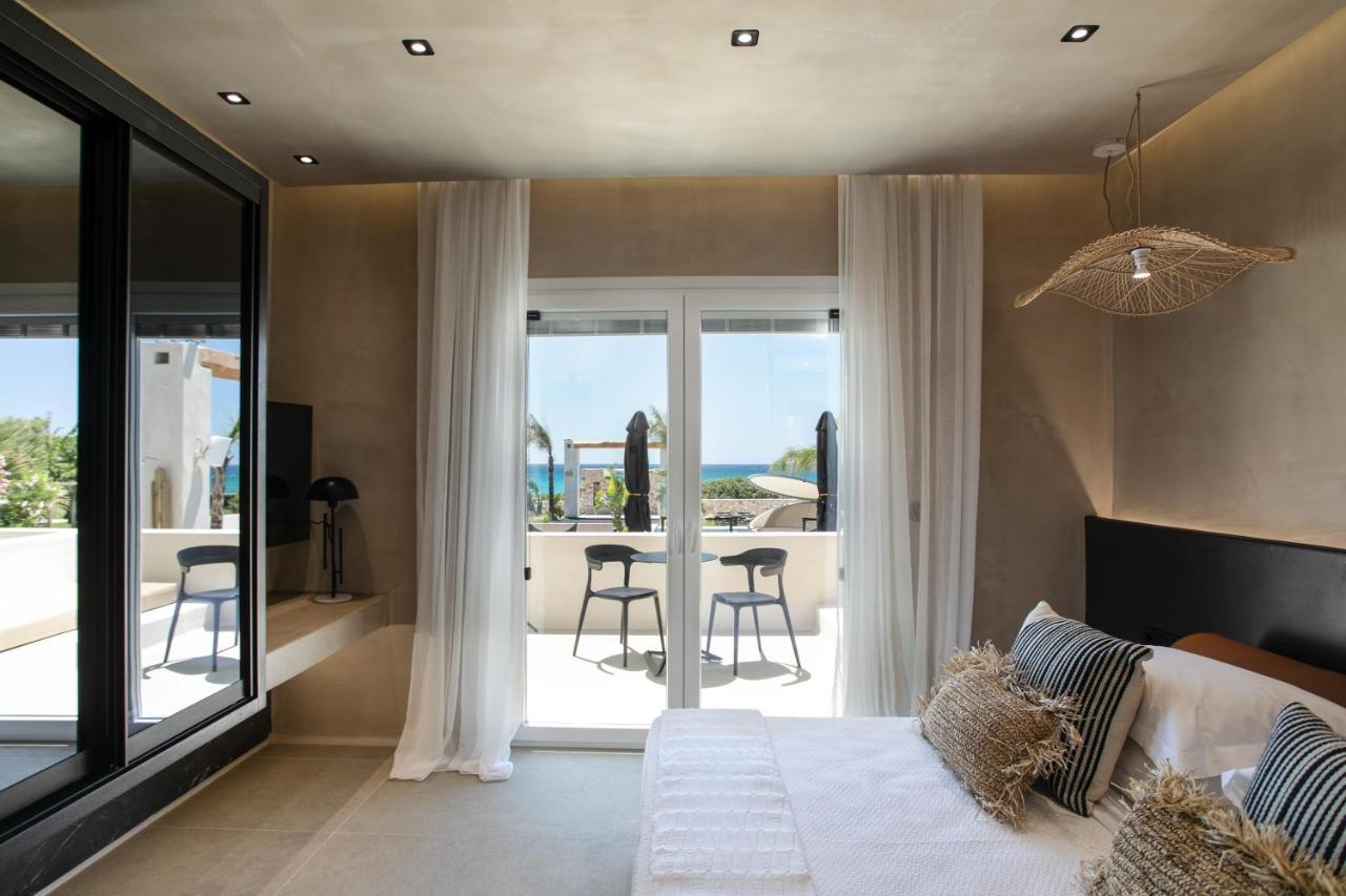 Eden Beachfront Residences & Suites Кастраки Экстерьер фото